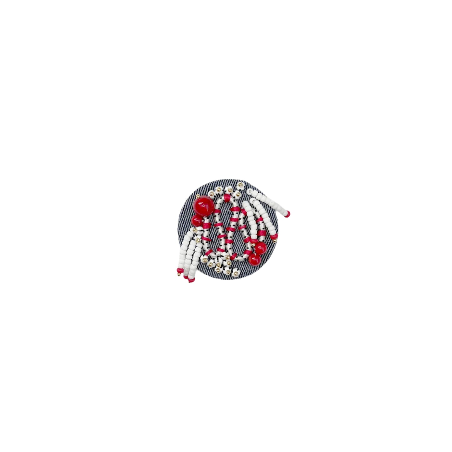 Abstract Denim Magnet - 003
