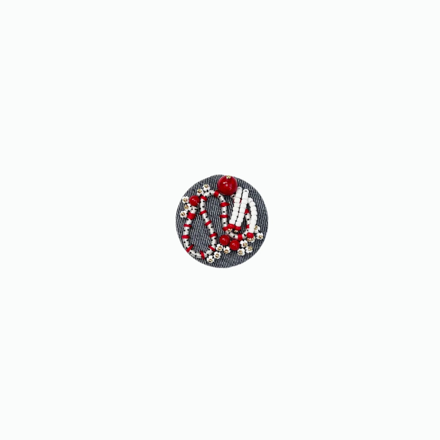 Abstract Denim Magnet - 004