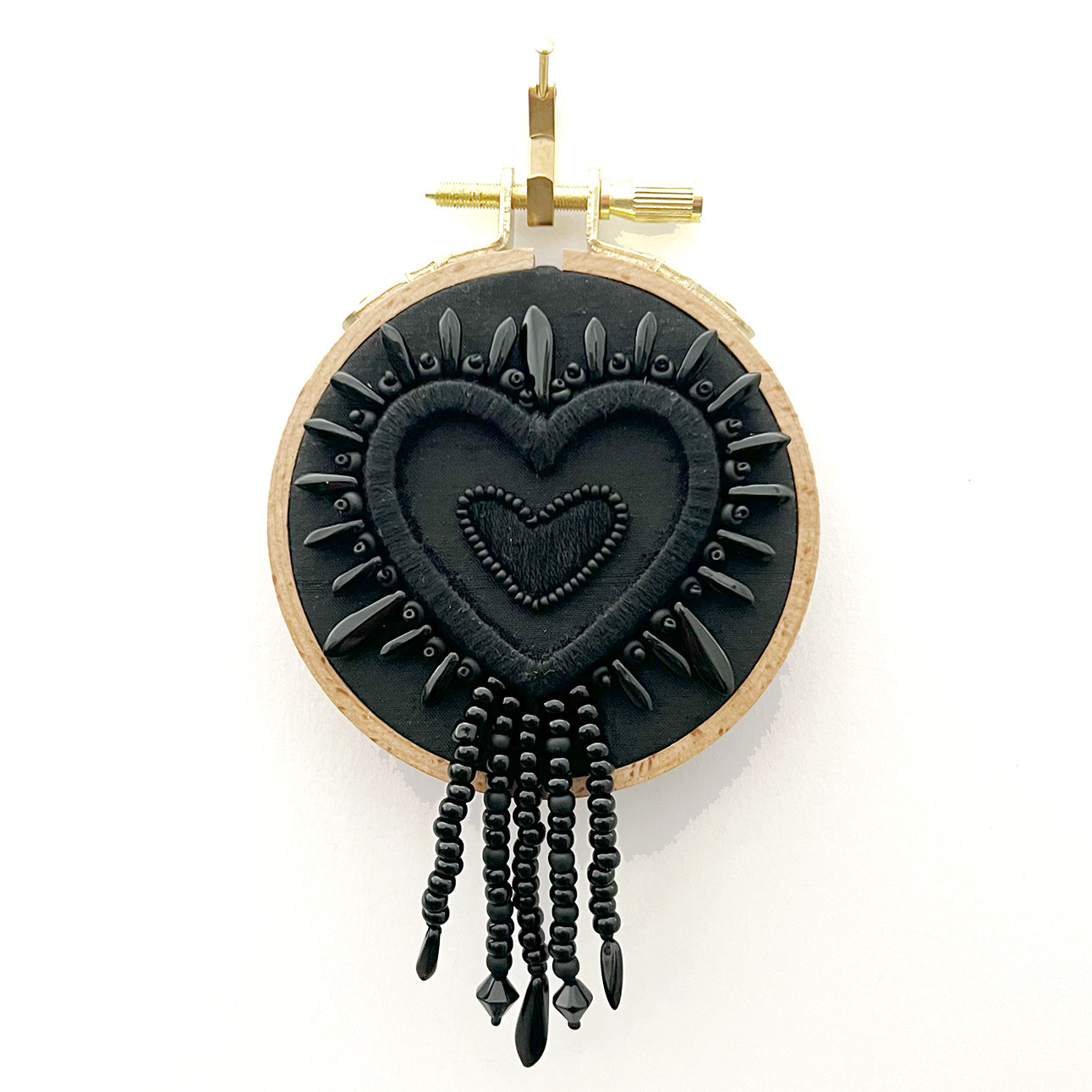 Parol Mahal Black 3" Hoop - 005