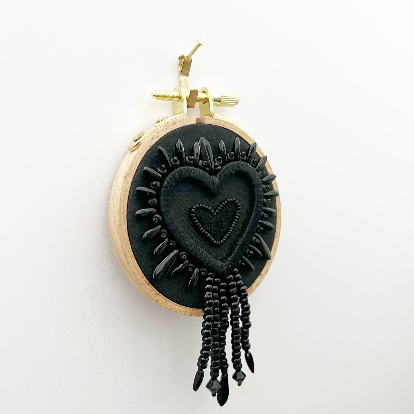 Parol Mahal Black 3" Hoop - 005