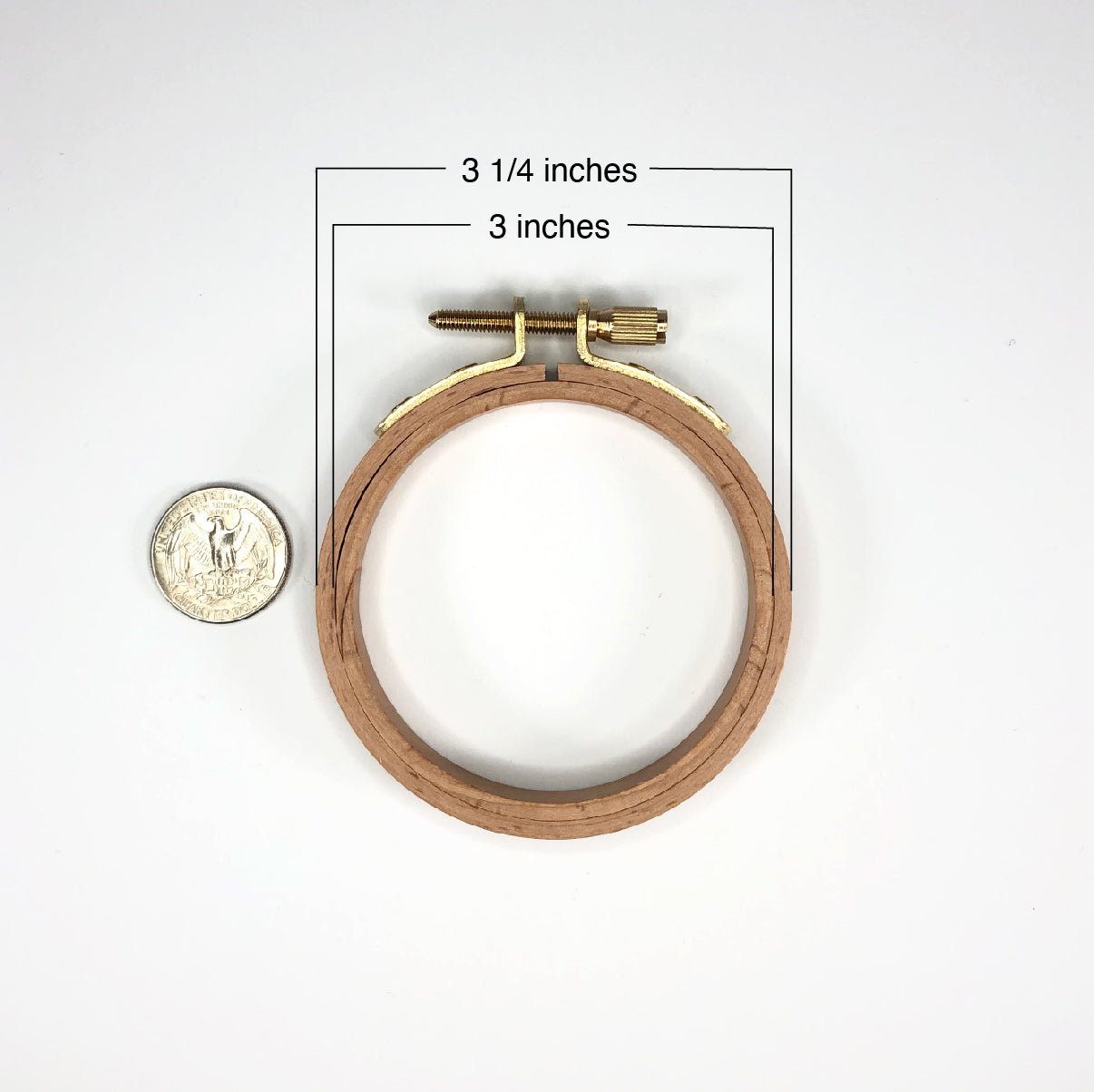 Parol Mahal 3" Hoop - 002