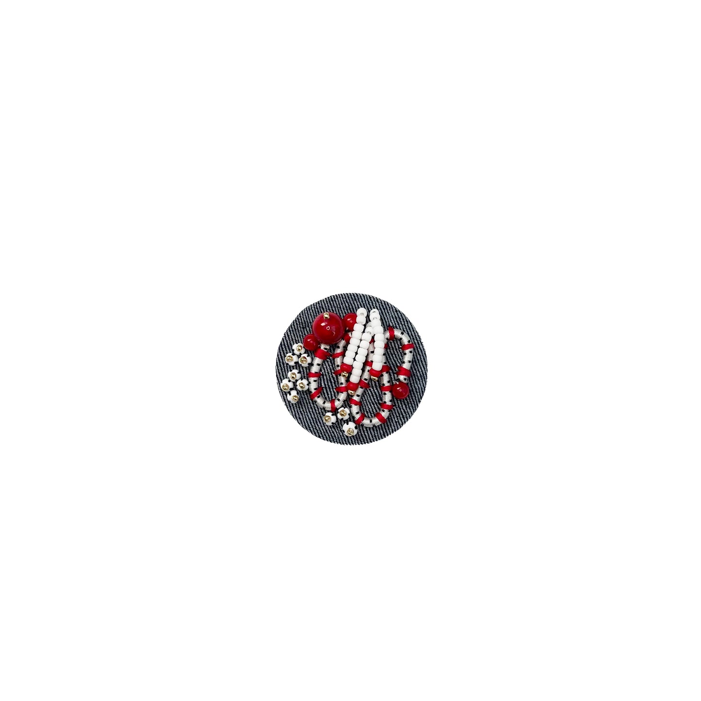 Abstract Denim Magnet  - 002
